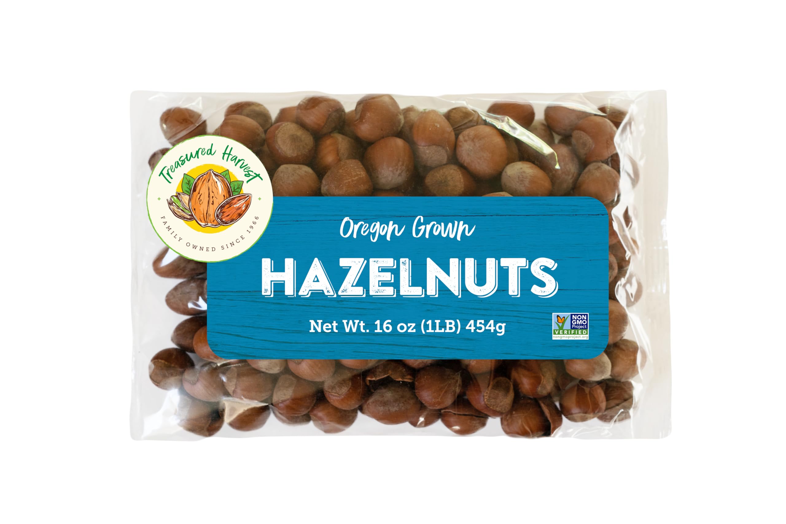 Premium In-Shell Hazelnuts (Filberts) - 24 Pack of 16 oz. Bags - Fresh, Crunchy Snacks for Baking, Cooking & Healthy Eating