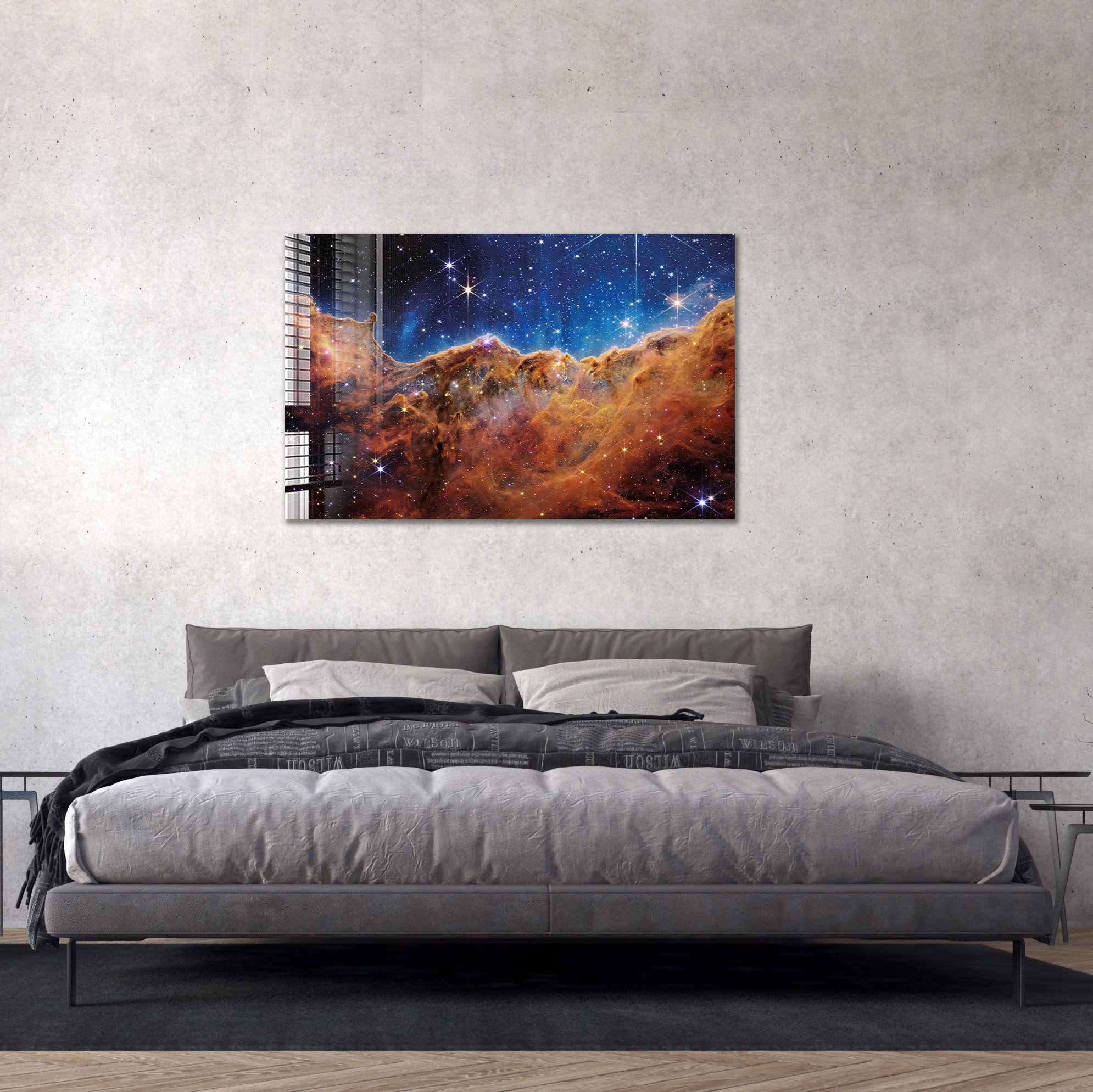 Carina Nebula Wall Art - Stunning Space Photography Print for Home & Office Decor - Perfect for Astronomy Lovers & Sci-Fi Enthusiasts