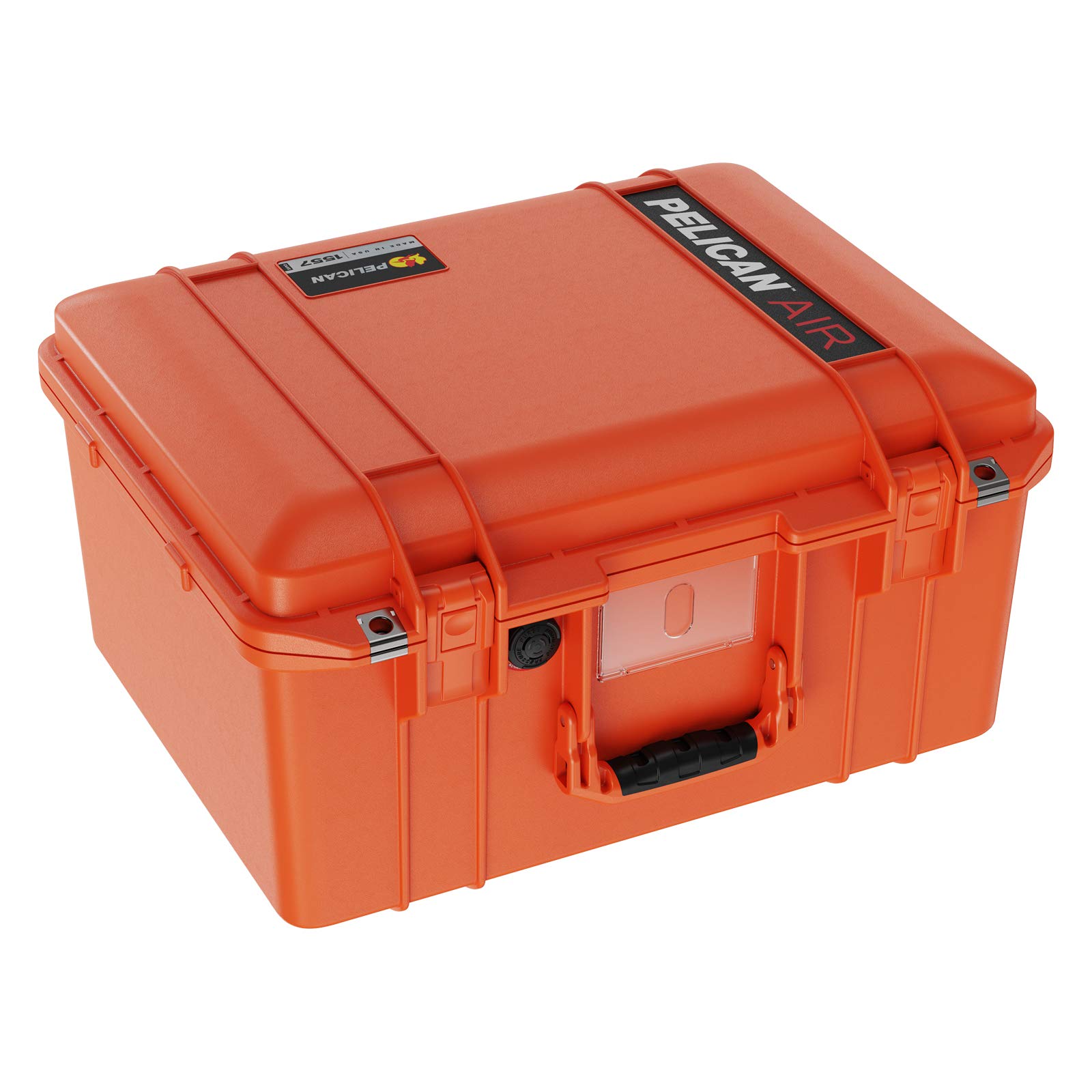 Pelican Air 1557 Protective Case - Lightweight Waterproof Hard Shell Storage for Equipment - Orange (Perfect for Travel, Photography & Outdoor Adventures)
