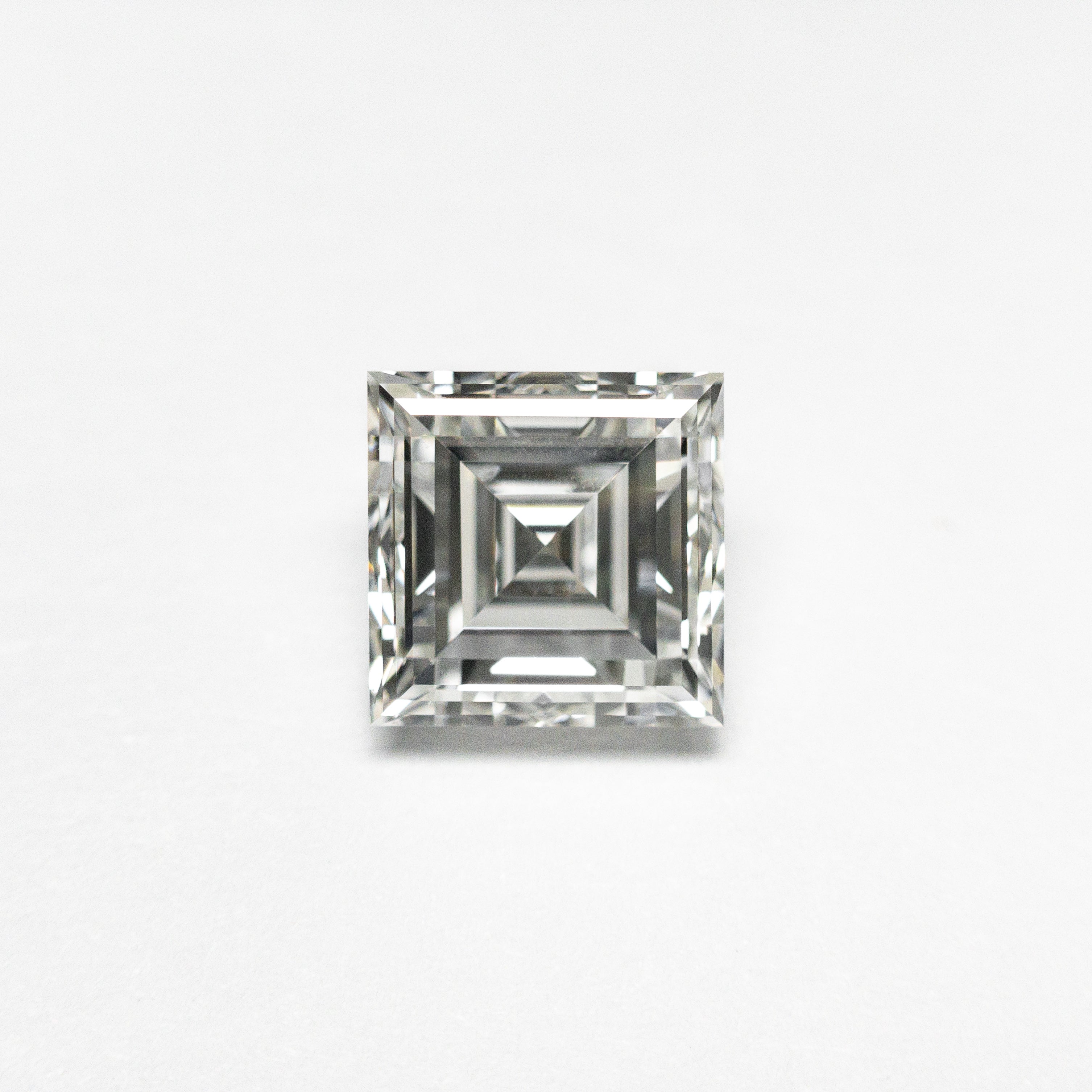 0.84ct GIA Certified H VS2 Square Step Cut Diamond (5.39x5.39x3.12mm) - Perfect for Engagement Rings & Fine Jewelry