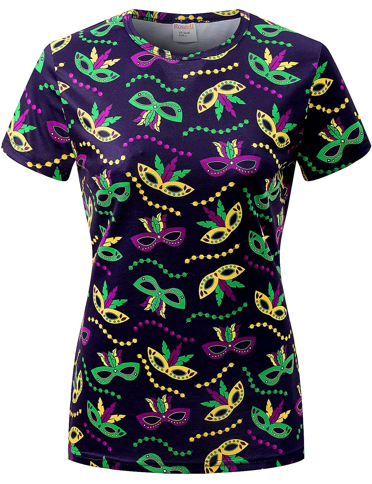 Women's Holiday Novelty Short Sleeve T-Shirts - Festive Christmas Party Tees for Casual Wear & Gift Giving