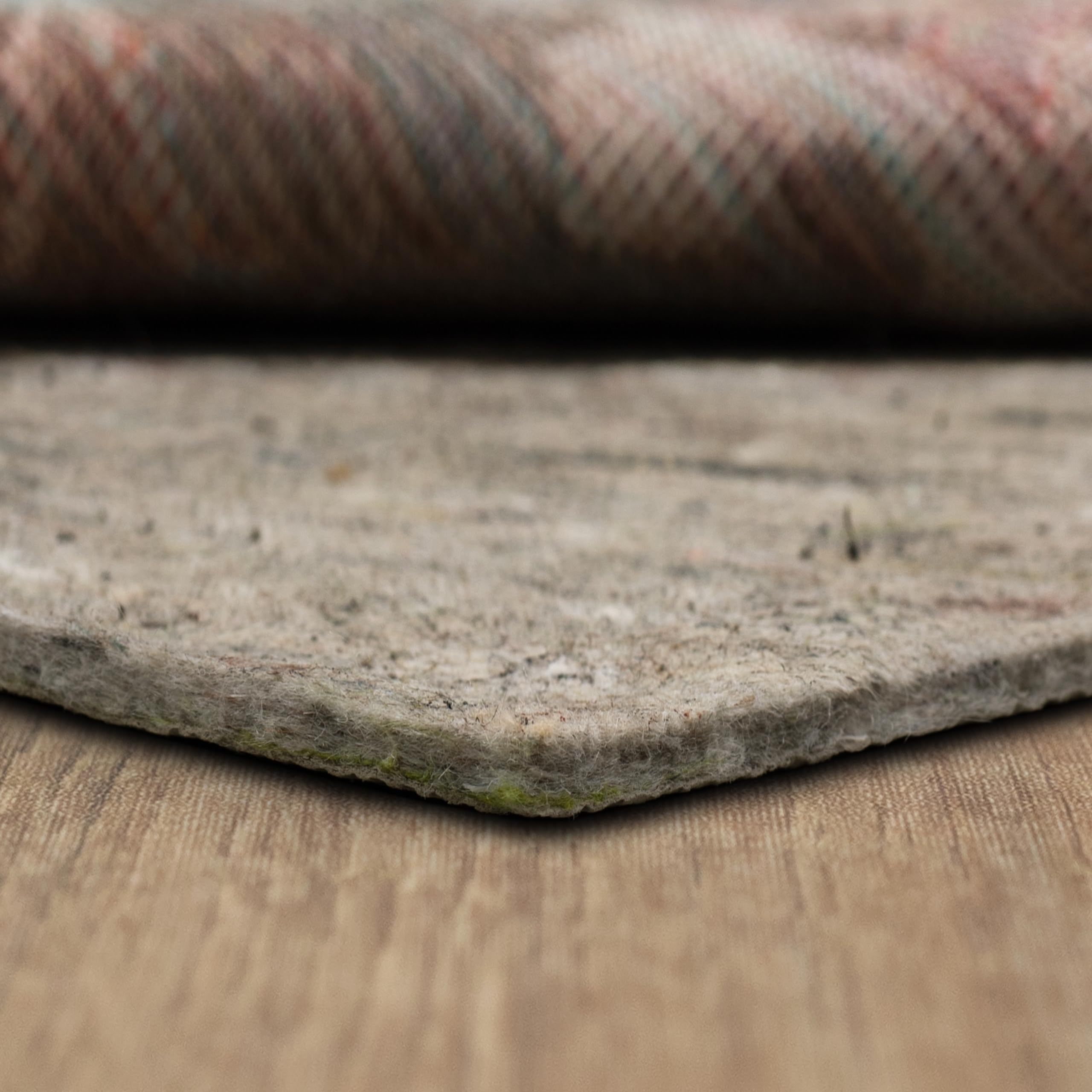 Mohawk Home 12' x 15' Non-Slip Rug Pad Gripper - 1/4 Inch Thick Dual Surface Felt & Rubber Backing - Safe for Hardwood, Tile, Laminate Floors - Perfect for Living Room, Bedroom, Office
