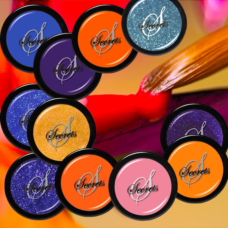 Acrylic Secrets Nail Powder Set - 5g Professional Nail Art Dip Powder for Salon & DIY Manicure - Perfect for French Tips, Ombre Nails & Nail Extensions