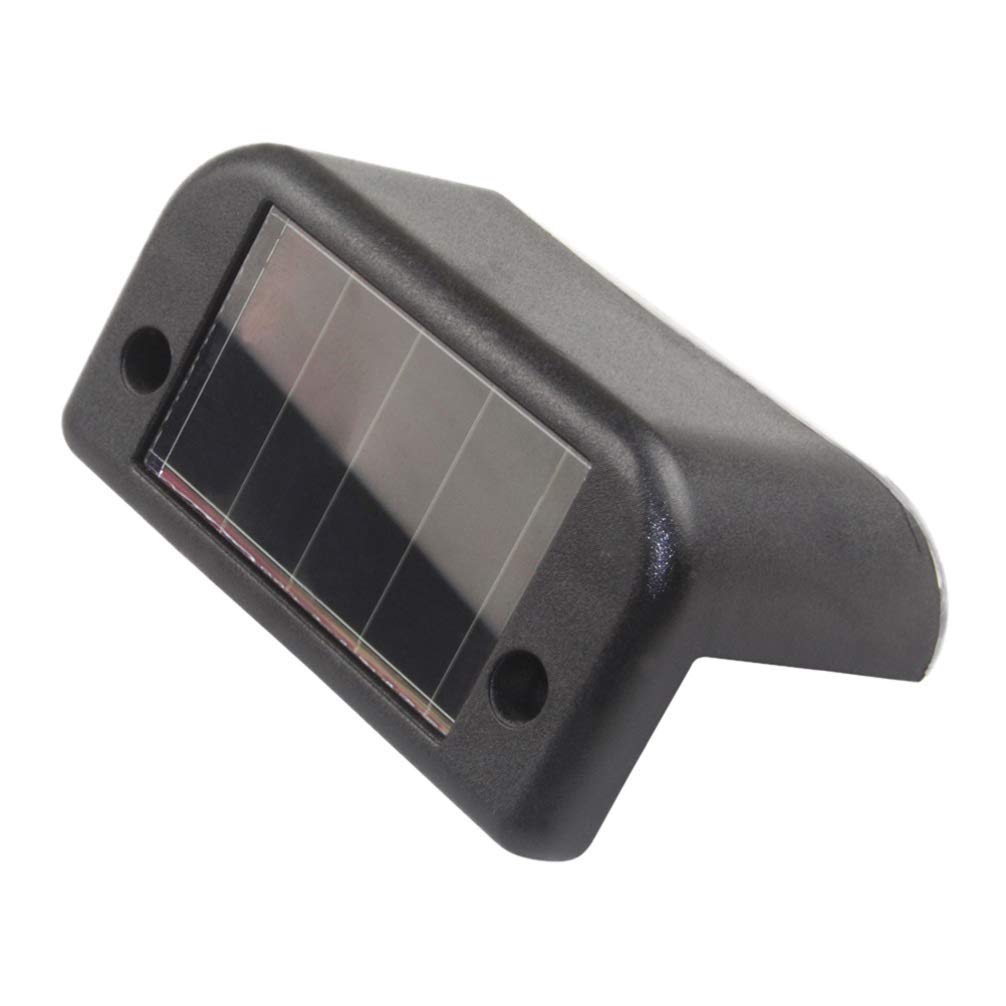 Solar Step Lights - 2 Pack Color Changing LED for Garden, Deck & Stairs | Outdoor Solar Lamps