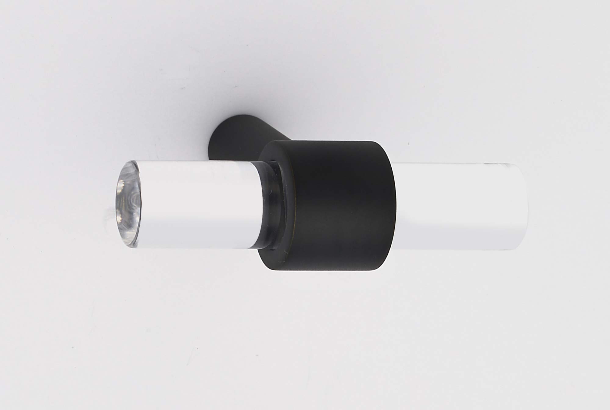 Contemporary Acrylic 1-3/4 Inch Long Bar Cabinet Knob - A860-45-MB - Modern Kitchen & Bathroom Hardware for Drawers, Cabinets & Furniture