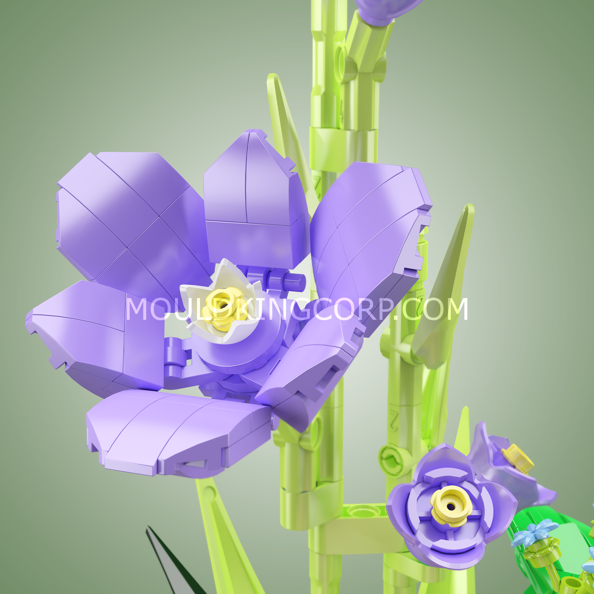 Mould King 10009 Wish Fulfilling Rose Flower Bouquet Building Set | 1,203 PCS DIY Bricks | Romantic Gift for Valentine's Day, Anniversary & Home Decoration