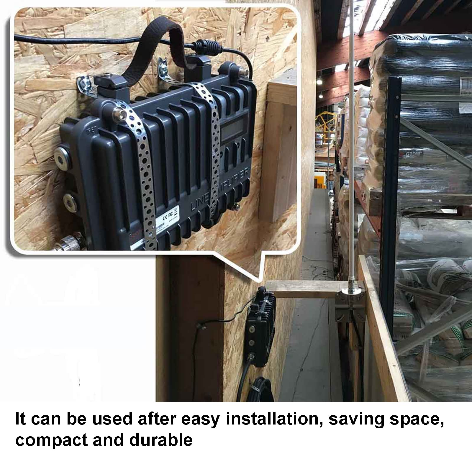 Retevis RT97 Portable Repeater Kit & RT29 Long Range Walkie Talkies Set - Full Duplex Custom Frequency Radio Repeater (1 Pack) + 16-Channel Rugged Two-Way Radios (2 Pack) with Antenna - Ideal for Outdoor Adventures, Construction Sites, and Emergency Communications