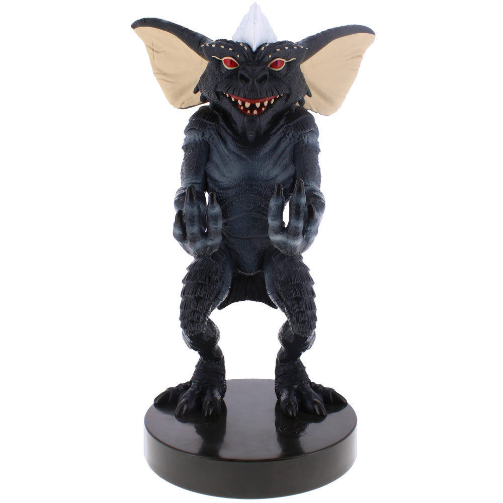 Cable Guys Gremlins Stripe Phone & Controller Holder - White Mohawk Design for Gaming & Office Organization | Perfect for Desk, Nightstand & Entertainment Center