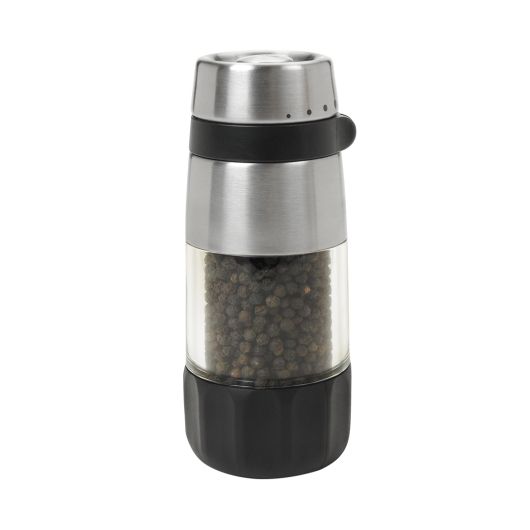 Premium OXO Pepper Grinder - Adjustable Coarseness, Ceramic Grinder, Refillable - Perfect for Kitchen, Dining Table & Outdoor BBQ