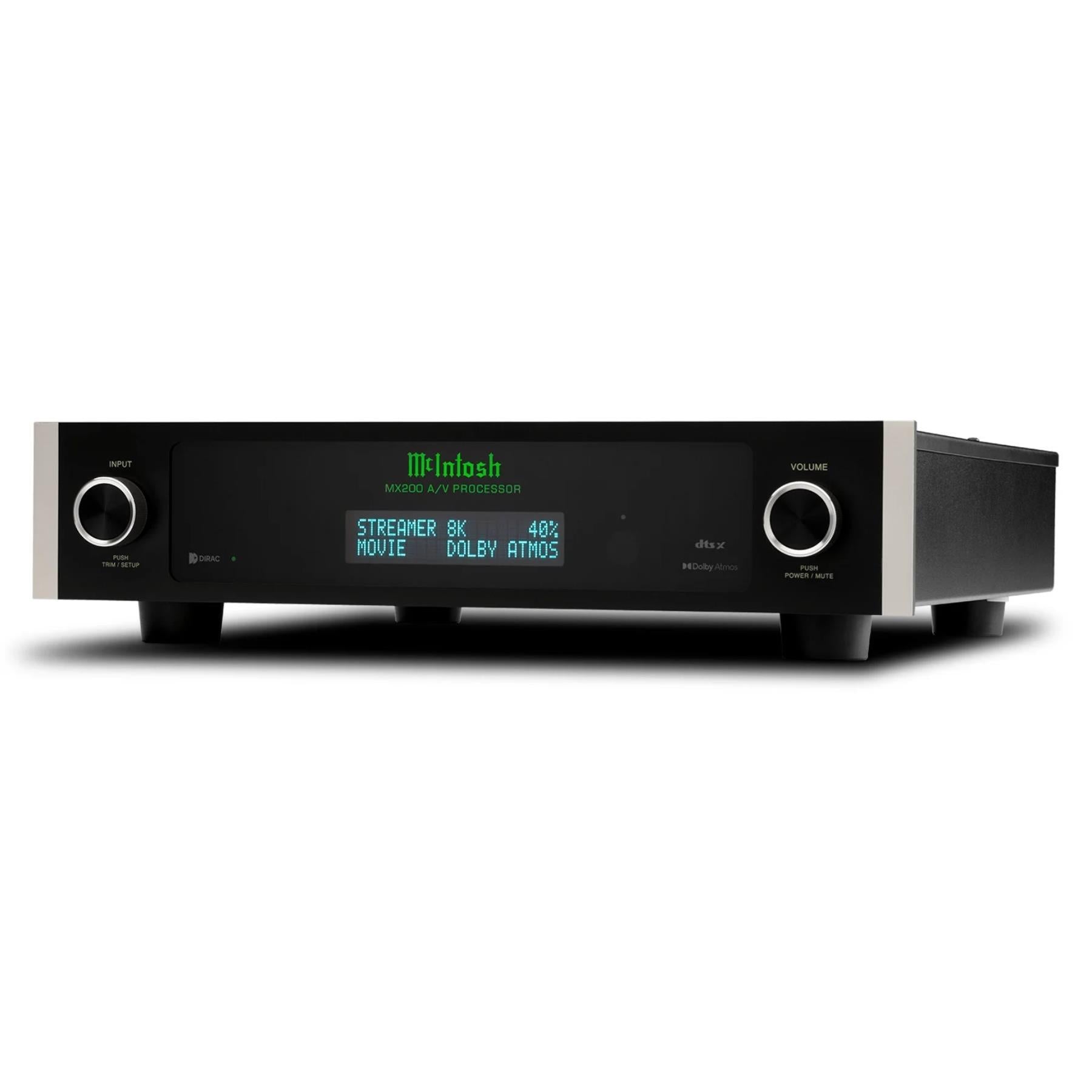 McIntosh MX200 A/V Processor - Premium Home Theater Audio Video Processor with Dolby Atmos & 4K HDR | Perfect for Home Cinema, Gaming & Music Systems