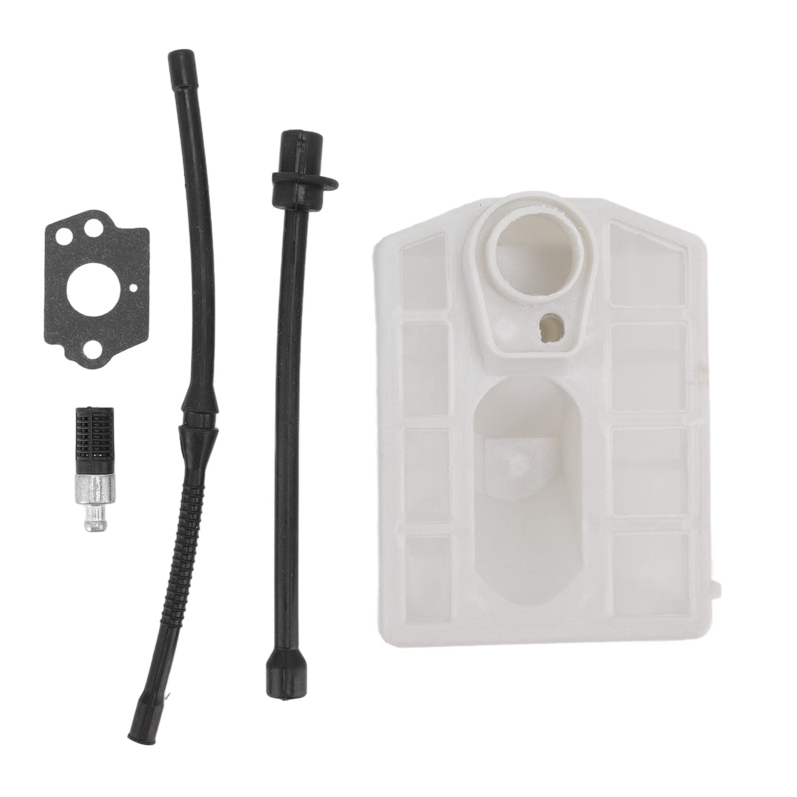 Chainsaw Air Filter Kit - Compact Replacement Air Filter & Oil Hose Kit with High-Strength Rubber for 5800 Chainsaw | Easy Installation | Ideal for Forestry, Landscaping & DIY Wood Cutting Projects