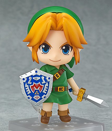 Good Smile The Legend of Zelda: Majora's Mask 3D Link Nendoroid Action Figure - Collectible Anime Toy for Gamers & Zelda Fans - Perfect for Display, Gifts, and Cosplay