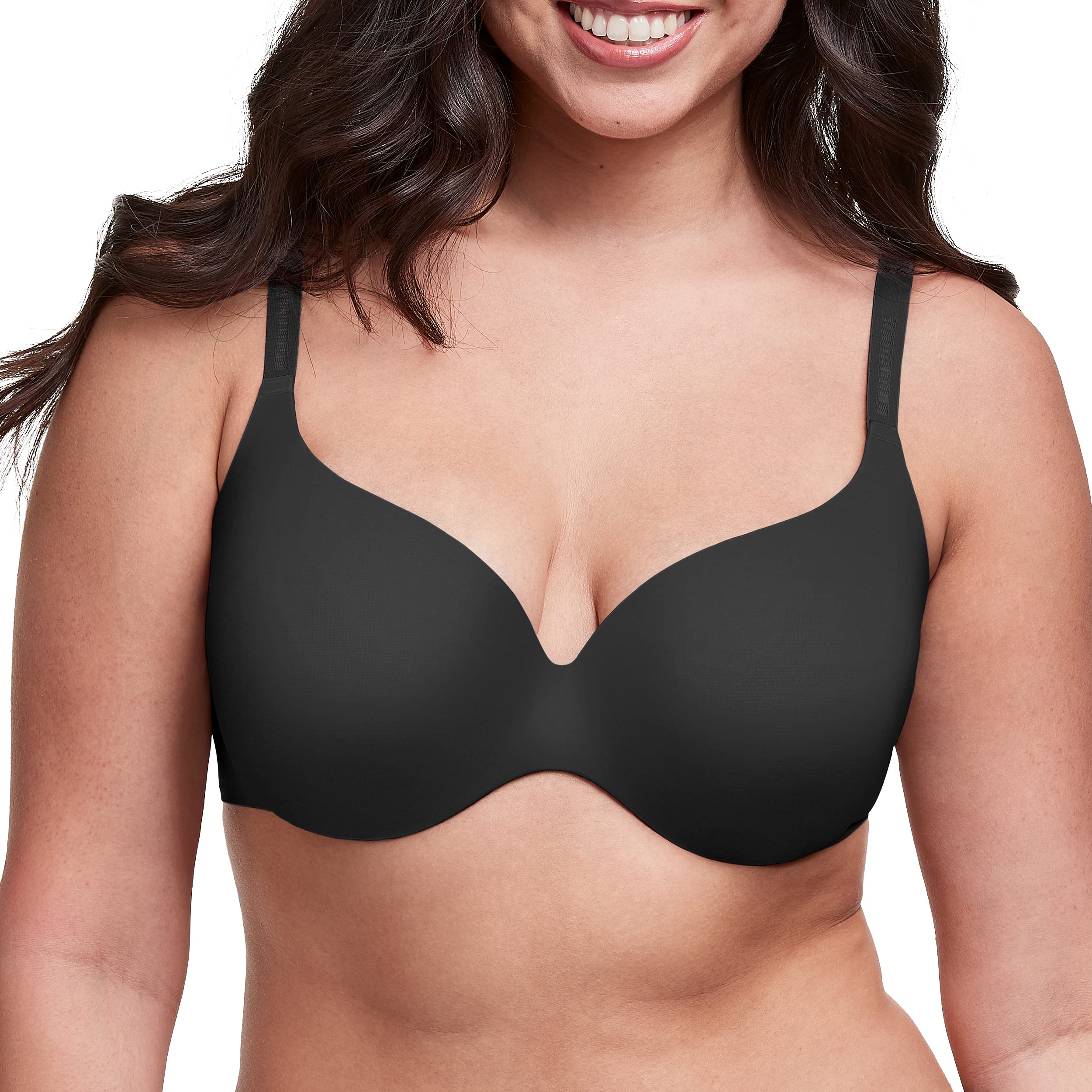 Maidenform Women's Dreamwire Back Smoothing Underwire Bra - Comfortable Full Coverage T-Shirt Bra for Everyday Wear & Workout Support