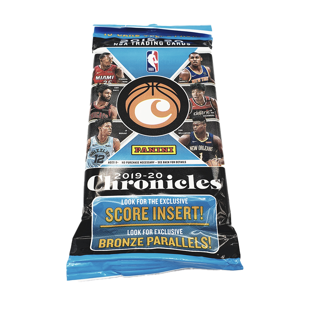 2019-20 NBA Chronicles Fat Pack Basketball Trading Cards - Collectible NBA Player Cards for Fans & Collectors - Perfect for Trading, Gifting, and Display