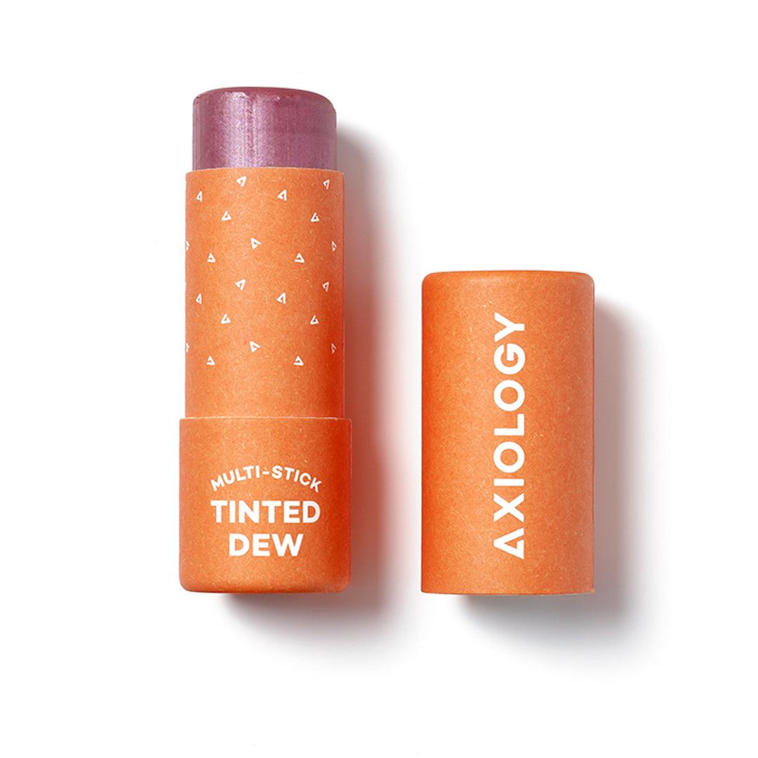 Multi Stick Tinted Dew - 3-in-1 Creamy Lip, Cheek & Eye Color Stick | Natural Glow Makeup for Everyday Wear | Perfect for On-The-Go Touch Ups & No-Makeup Looks