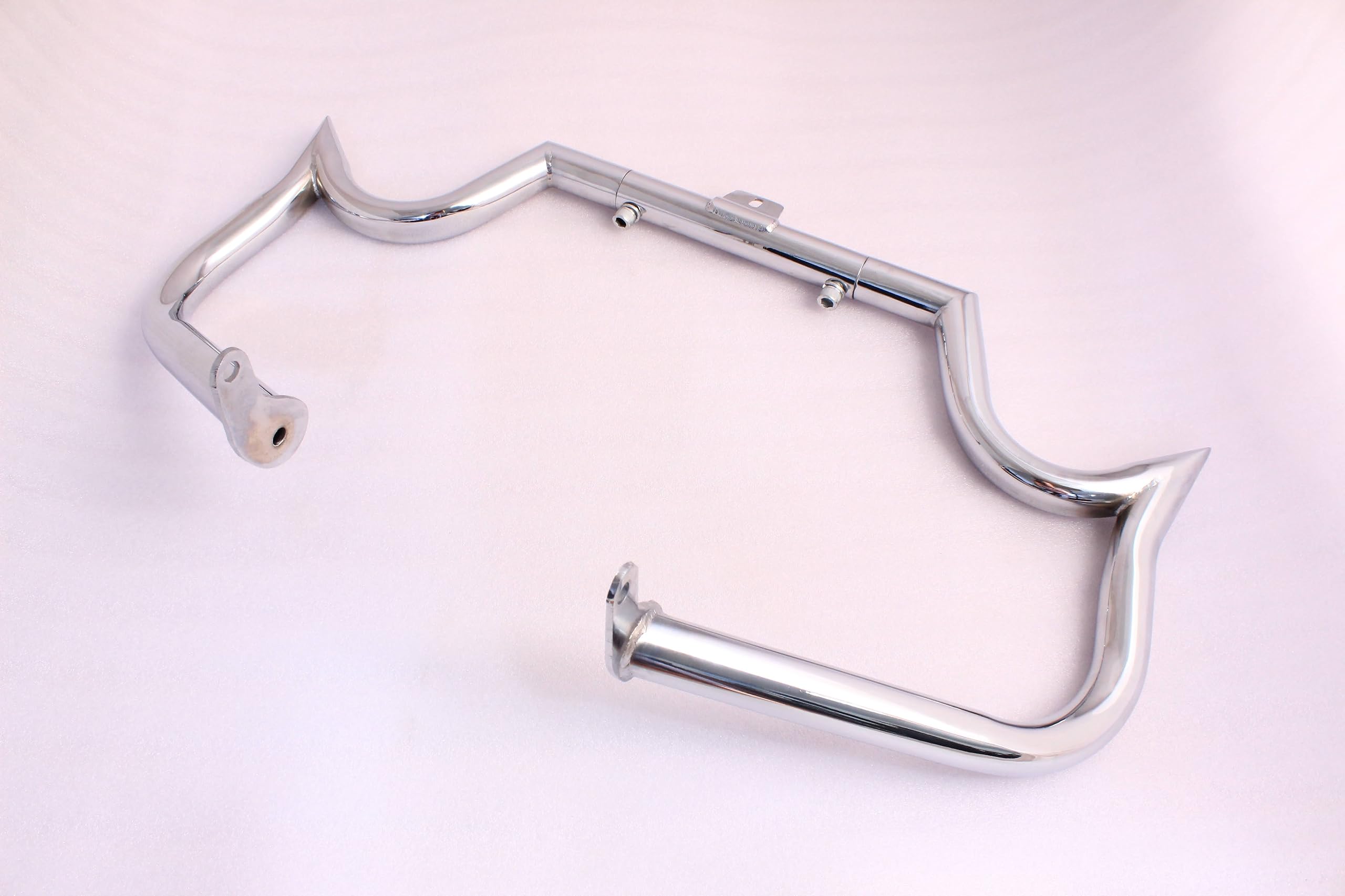 Harley Davidson Softail Engine Guard Crash Bar - Chrome Detachable Protection for Fatboy, Heritage Deluxe & Slim Models (2000-2017) | Perfect for Highway Riding & Custom Bike Builds
