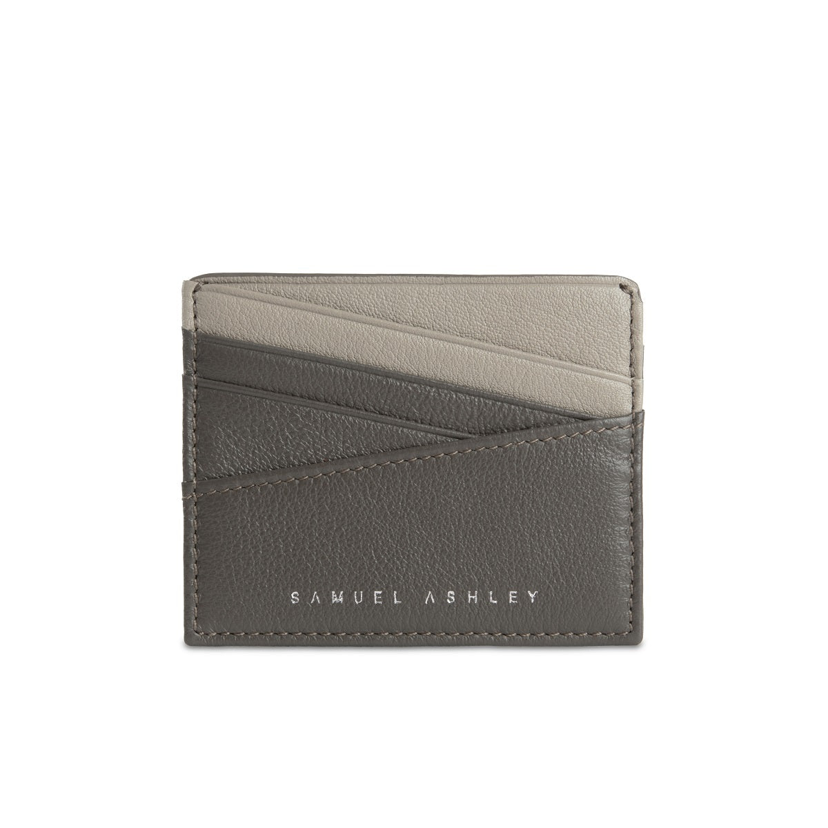 Premium Silas Genuine Leather Card Holder - RFID Blocking Slim Wallet for Men & Women | Perfect for Travel, Business & Everyday Use