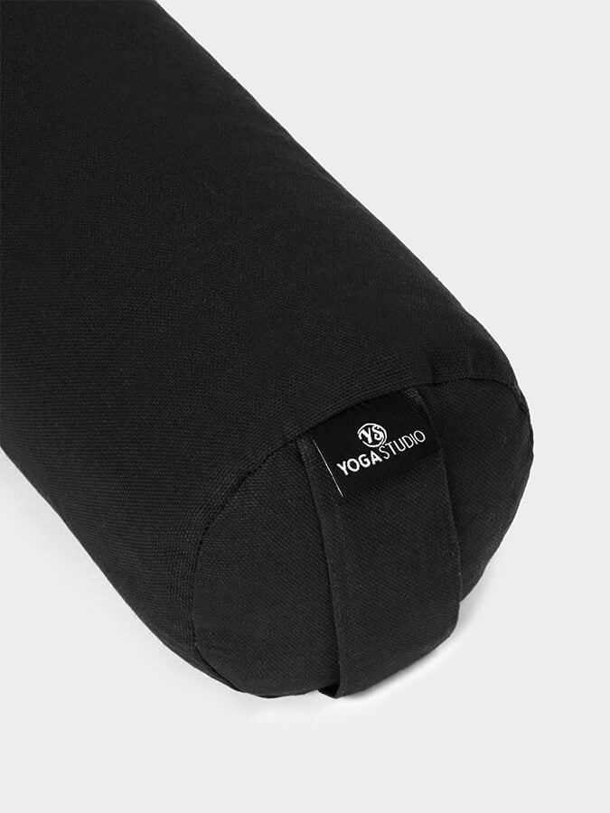 Organic Buckwheat Mini Yoga Bolster - Support for Meditation, Prenatal & Restorative Yoga - Perfect for Home & Studio Use