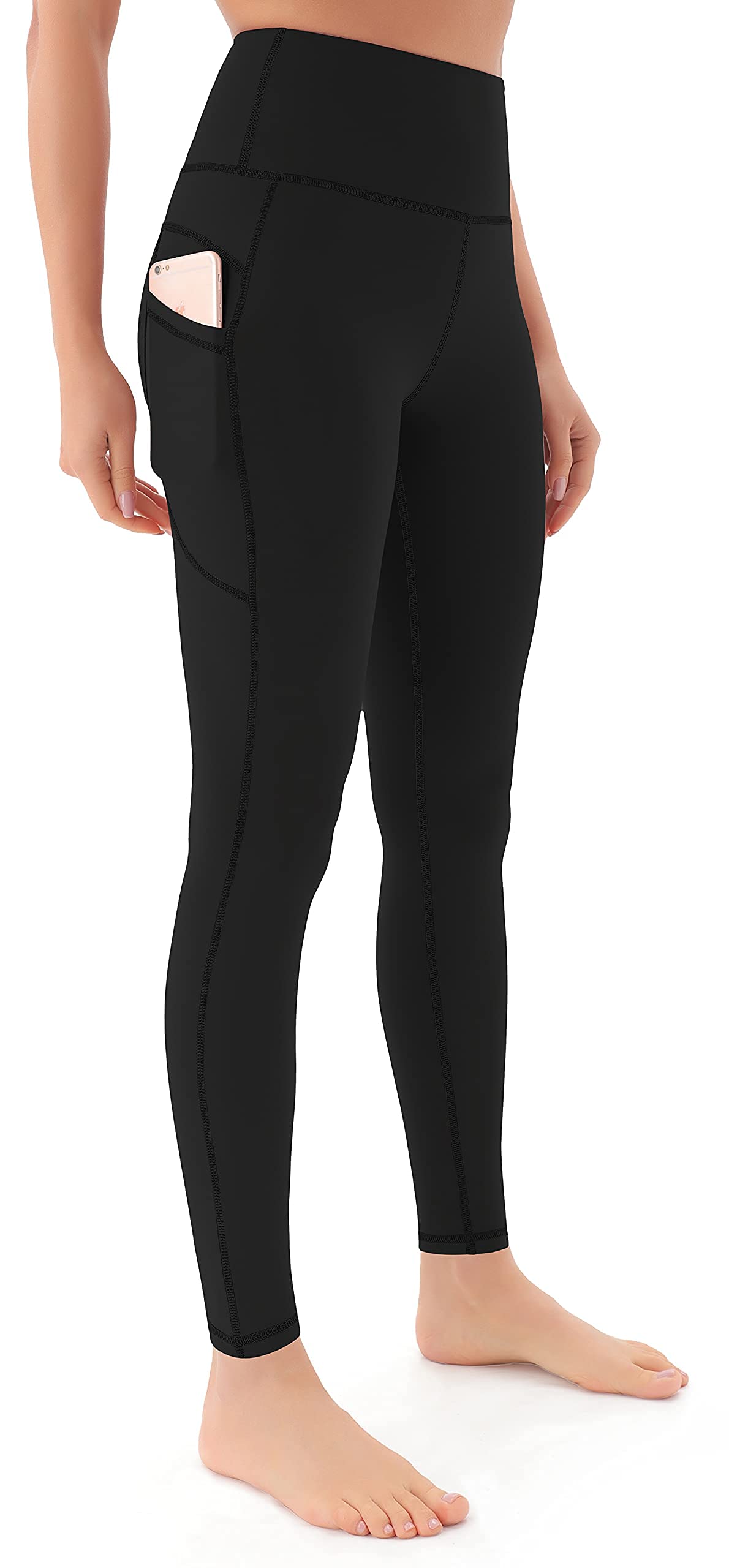 Best Women's High Waisted Workout Leggings with Pockets - Tummy Control Yoga Pants for Running, Gym & Everyday Wear