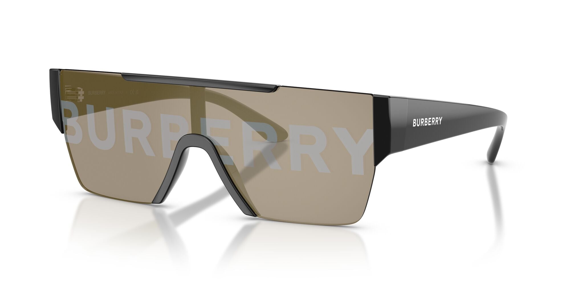 BURBERRY 0BE4291 3001/G 38mm Polarized Sunglasses for Women - UV Protection, Fashion Aviator Style - Perfect for Driving, Beach & Outdoor Activities