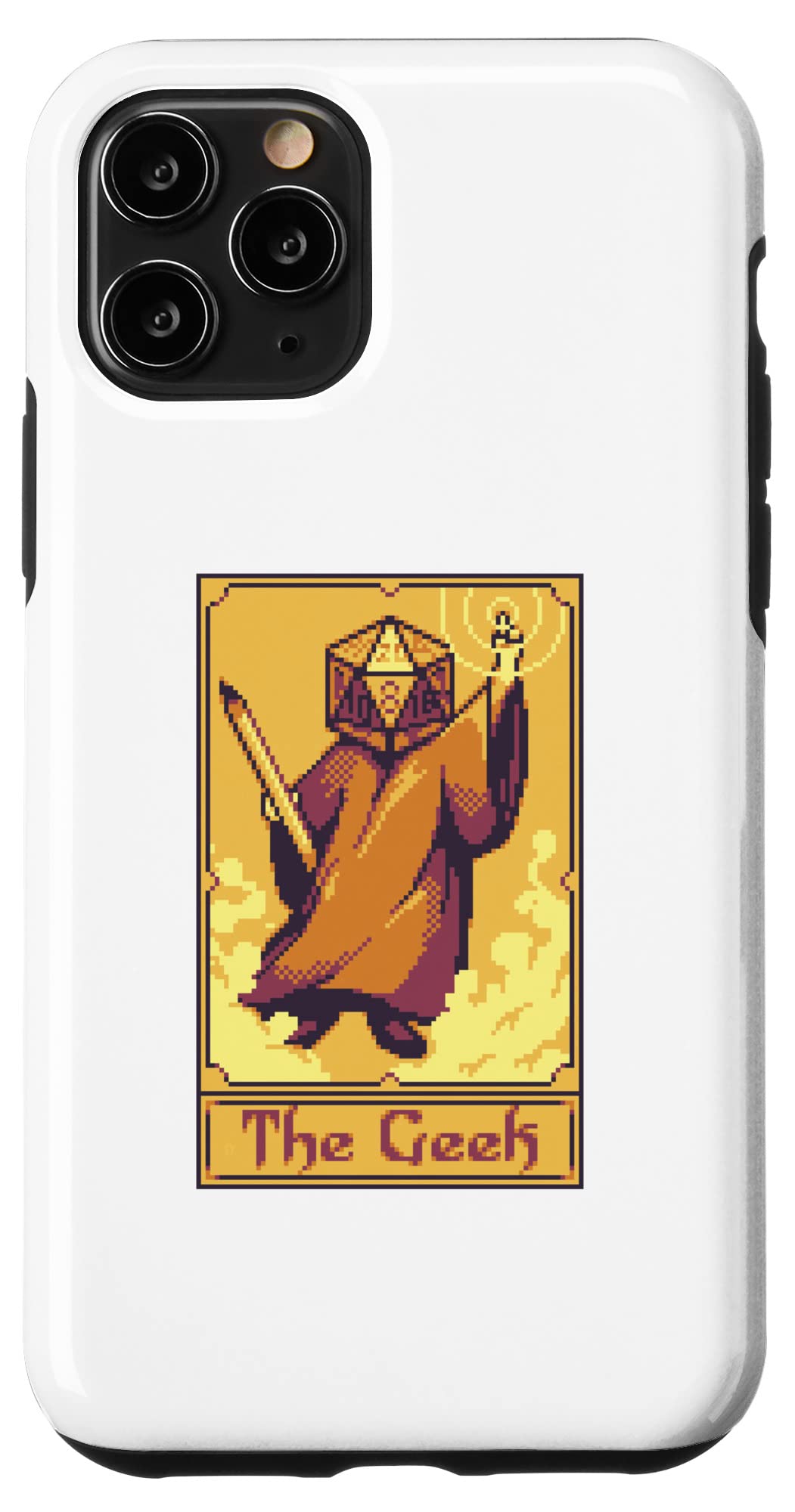 iPhone 11 Pro Case - Retro Pixel Art RPG Gaming Design for Tech Nerds & Geeks | Perfect for Tabletop Gaming, D&D Sessions & Geek Culture Enthusiasts