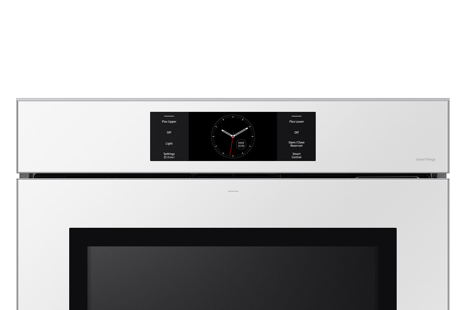 Samsung BESPOKE 5.1 cu. ft White Glass Single Wall Oven NV51CB700S12AA - Perfect for Modern Kitchens & Home Baking