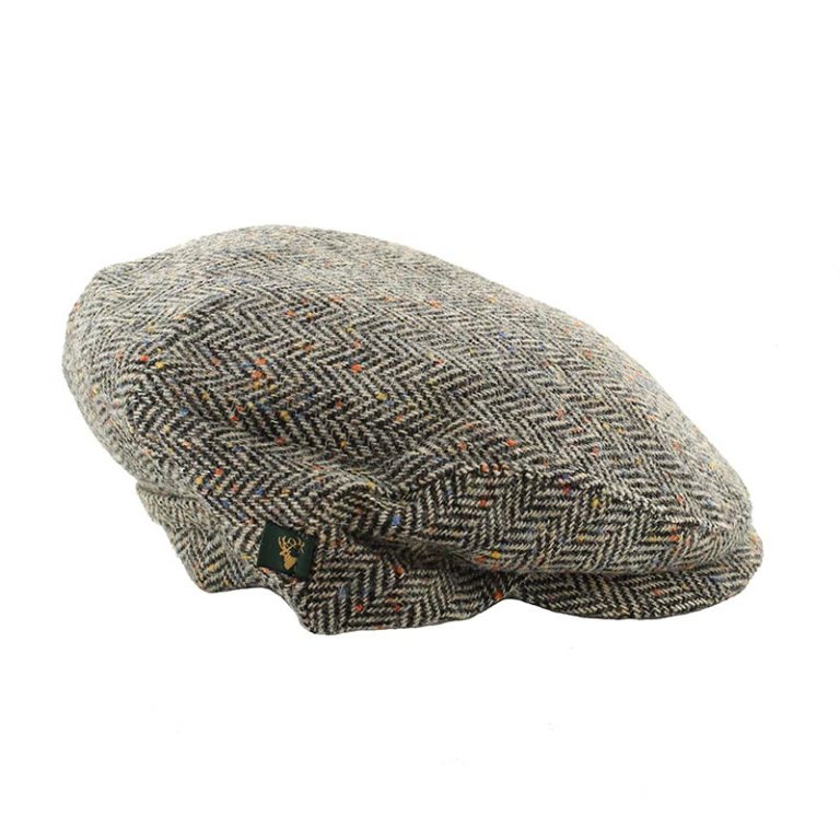 Tweed Trinity Cap for Men & Women - 5 Stylish Colors - Vintage Wool Hat for Outdoor, Casual & Fashion Wear