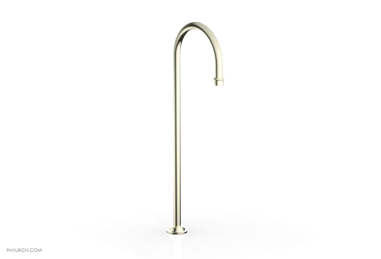 HENRI 161 52 Floor Mount Spout - Premium Stainless Steel Bathroom Faucet for Sink, Basin & Vanity - Perfect for Modern Home, Hotel & Commercial Use