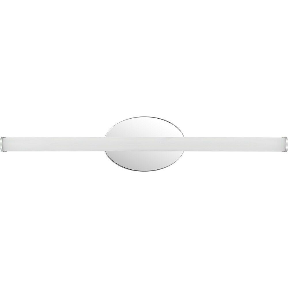 Quoizel ASH29300C 24-Inch LED Bathroom Vanity Light Bar - Polished Chrome Finish for Modern Bathroom Lighting, Makeup Mirror & Shower Area