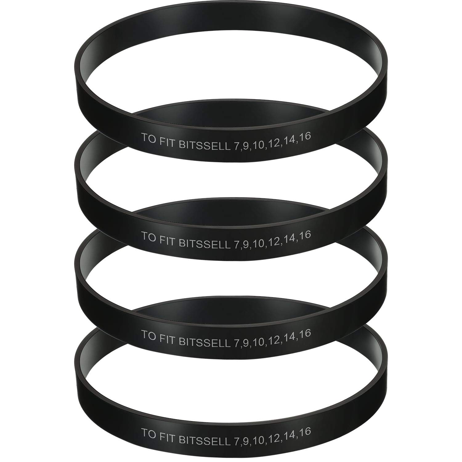 Mudder 4-Pack Replacement Vacuum Belts 3031120 - Compatible with 7/9/10 Series Vacuums (Part #3031120) - Perfect for Home Cleaning & Maintenance