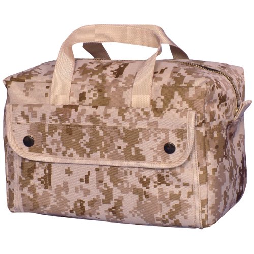 Heavy Duty Mechanic's Tool Bag with Brass Zipper - Durable Work Tool Organizer for Auto Repair, Construction & DIY Projects | Perfect for Mechanics, Electricians & Handymen