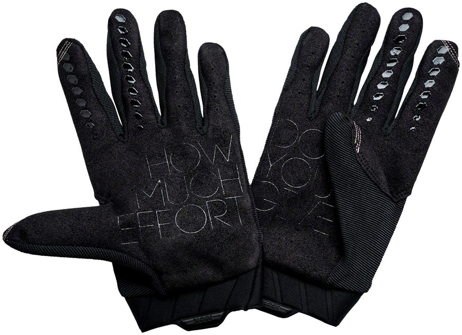 100% Geomatic Gloves - Black/Charcoal Full Finger Work Gloves for Men (Large) - Durable & Comfortable for Construction, Gardening & Outdoor Activities