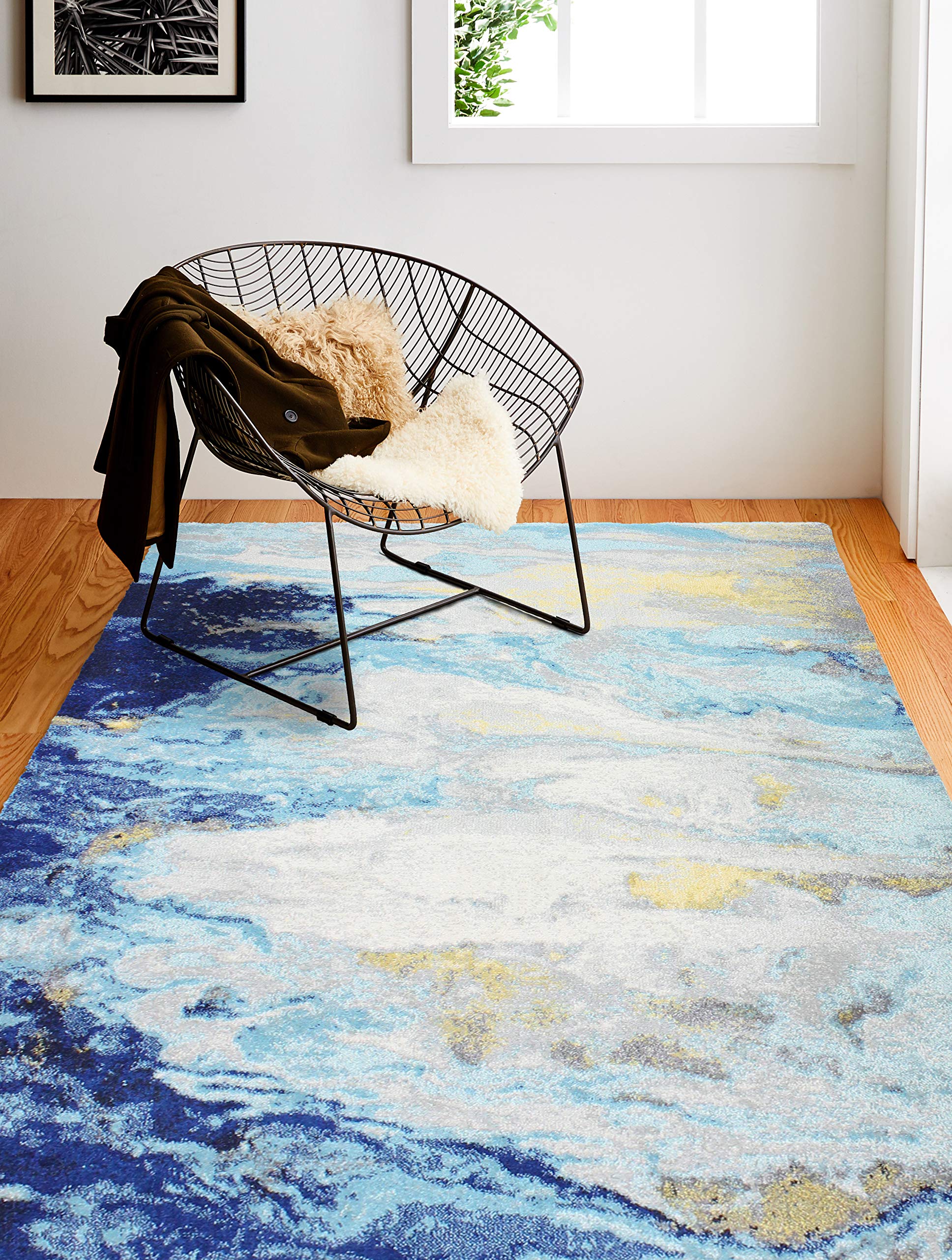 Bashian Everek Machine-Made Multi-Area Rug - Soft & Durable for Living Room, Bedroom, Office | Home Decor & Floor Covering