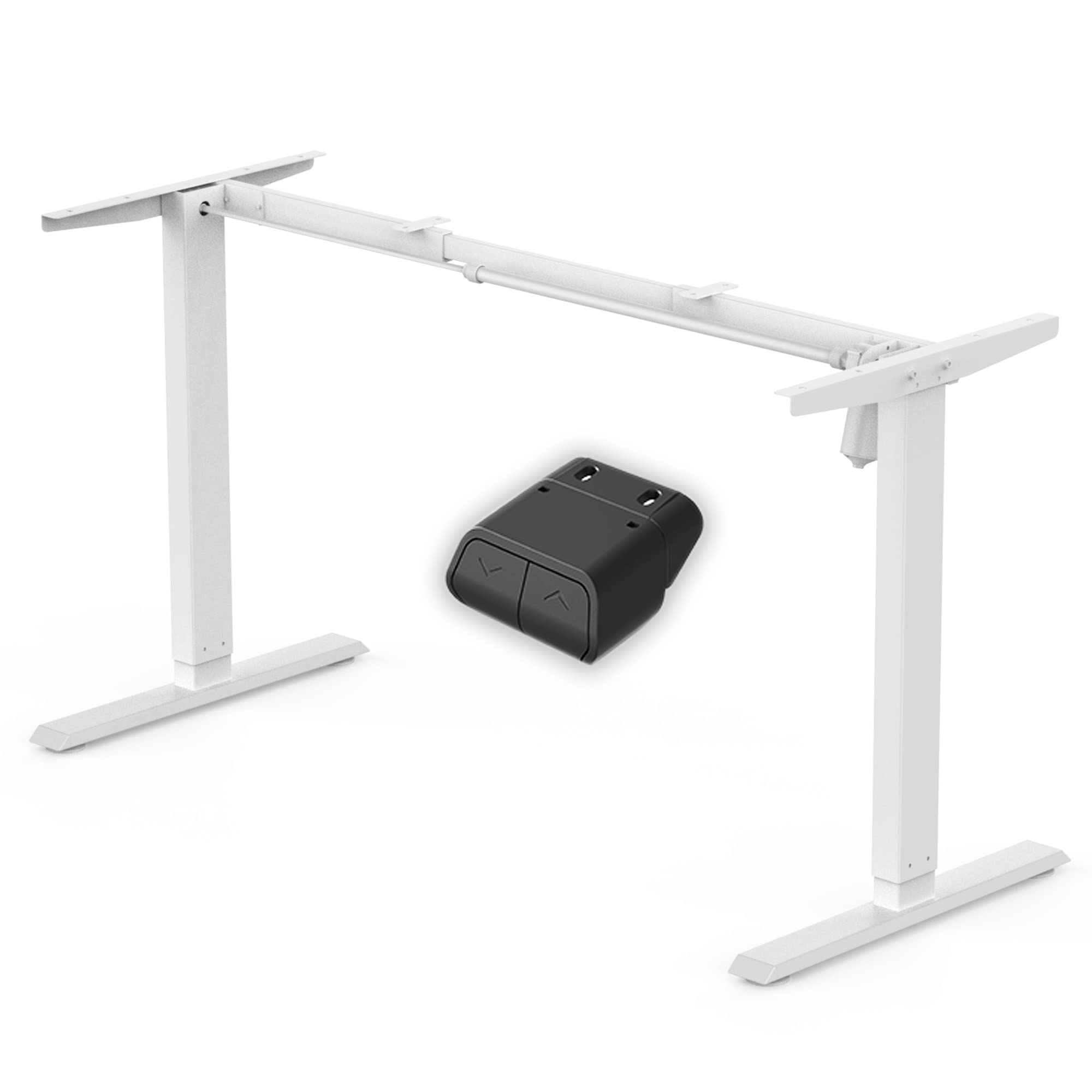 FEZIBO Single Motor Electric Standing Desk Frame - Adjustable Height 28