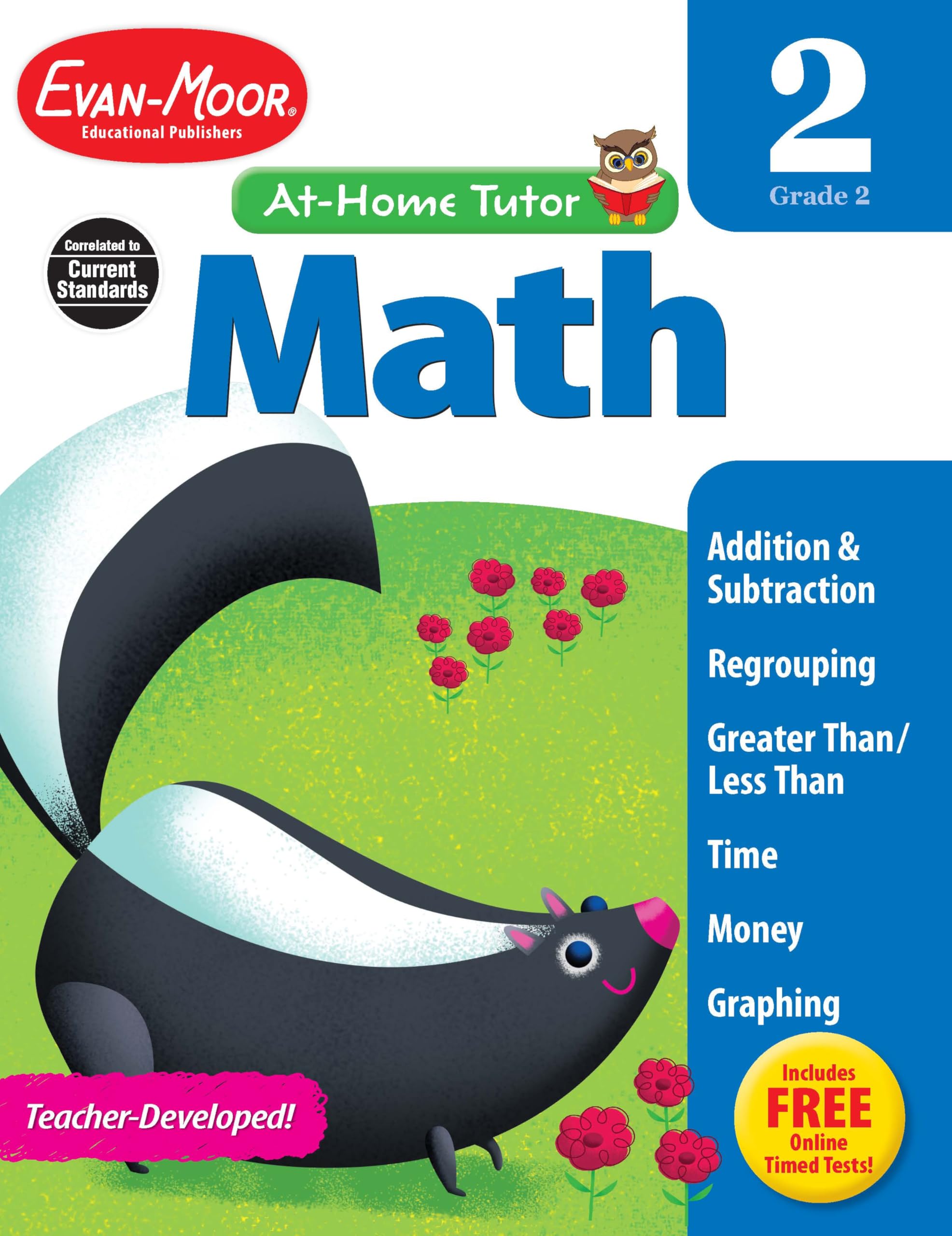 2nd Grade Math Workbook - At-Home Learning & Practice for Kids | Homeschooling, Classroom, and Extra Math Help