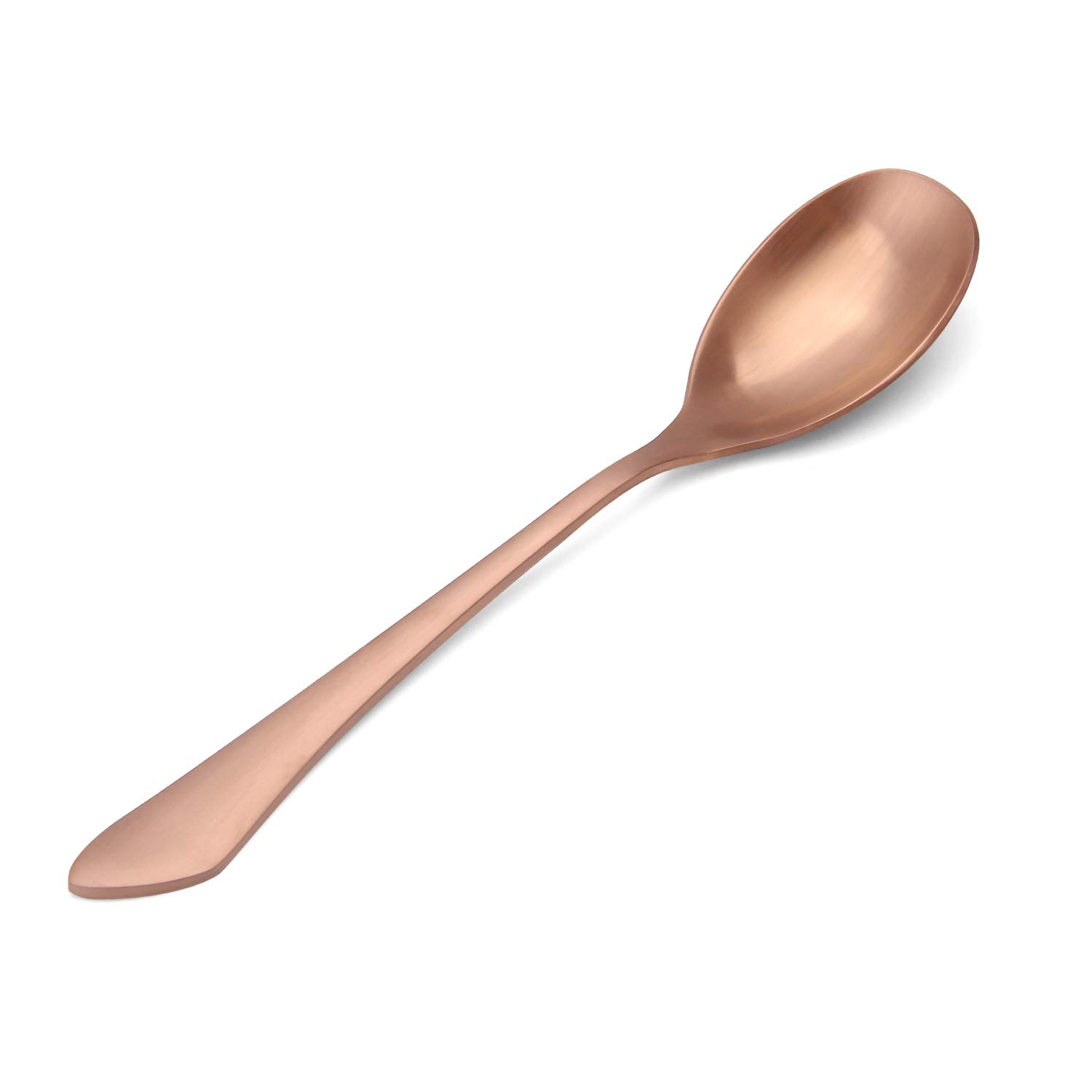 20-Piece Matte Rose Gold Silverware Set - Stainless Steel Flatware Set for 4, Elegant Satin Finish Cutlery Set for Home & Restaurant Use - Dishwasher Safe - Perfect for Dinner Parties, Weddings & Everyday Dining