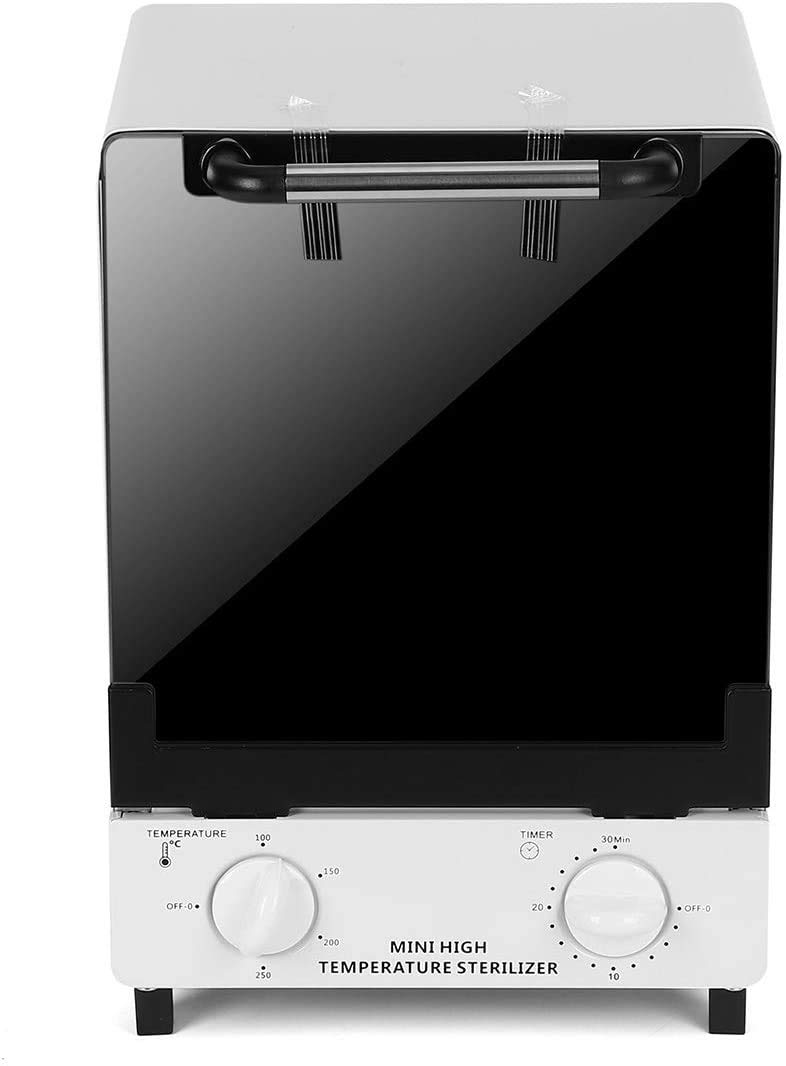12L 900W Double Deck Professional Nail Tools & Medical Autoclave Sterilizer - High Temperature Steam Sterilizer Cabinet for Salon, Spa, Dental Clinics & Home Use - Perfect for Scissors, Baby Bottles, Toys, Towels & More - Sanitize Beauty Tools & Household Items Safely