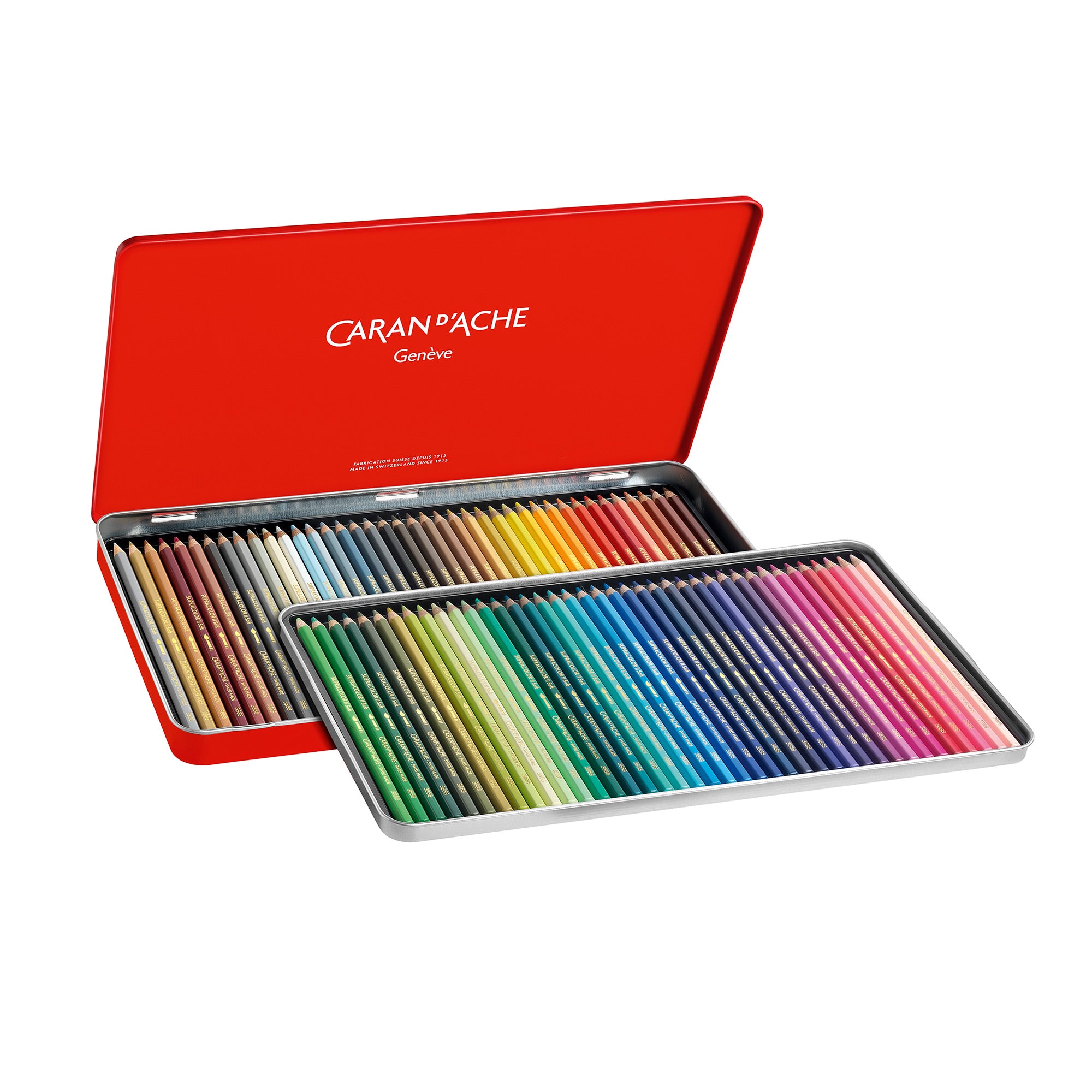 80 Pack SUPRACOLOR® Water Soluble Colored Pencils for Artists - Vibrant Blendable Colors for Drawing, Sketching & Watercolor Painting | Perfect for Adult Coloring Books, Art Projects & Classroom Use