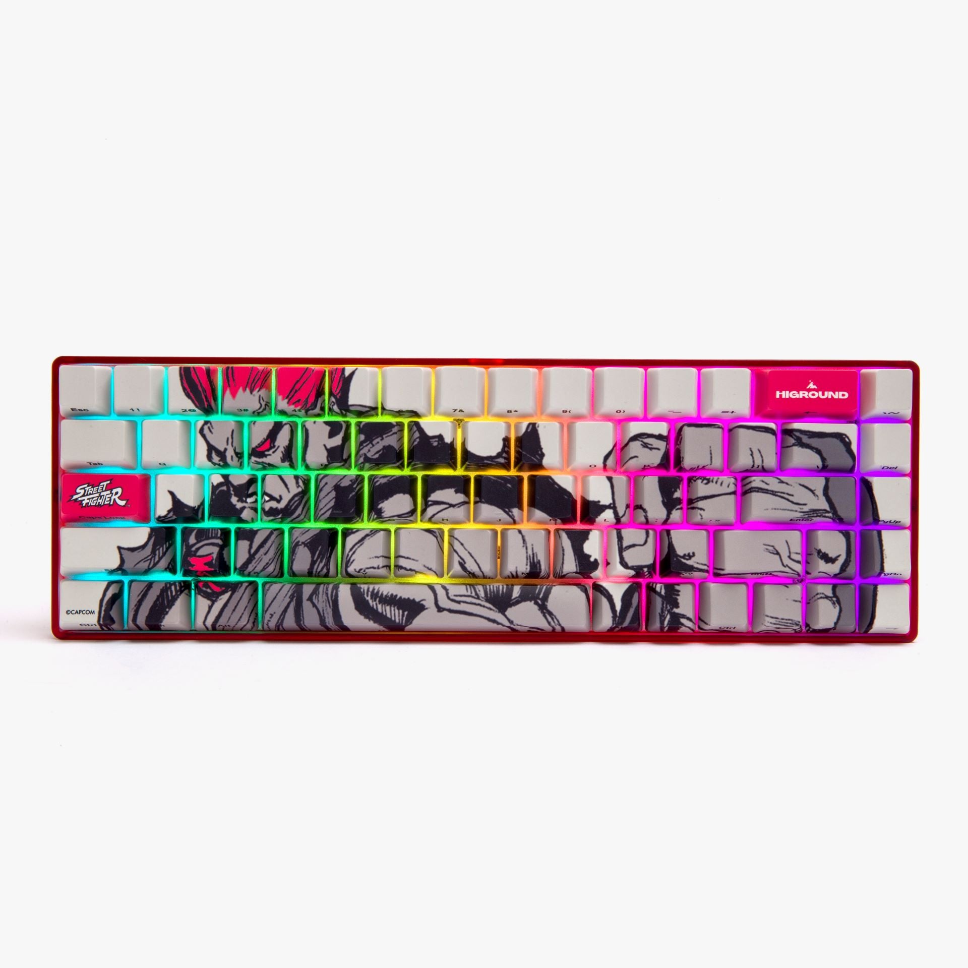 SF x HG Basecamp 65 Akuma (Monochrome) - Premium Skateboard Deck for Street & Park Riding - Perfect for Skaters & Collectors