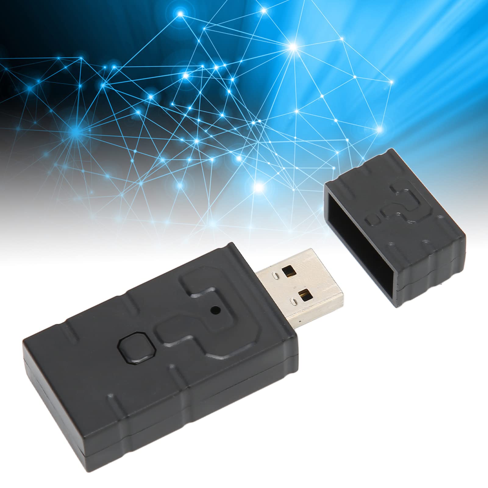 Wireless Bluetooth Controller Adapter for PS5, Xbox One, Switch, Windows PC & Android TV Box - Seamless Gaming Experience for Steam & Console Games