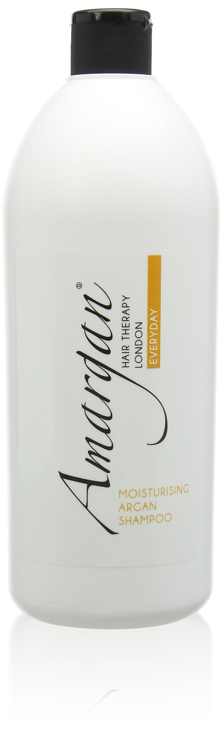 AMARGAN HAIR THERAPY Everyday Argan Oil Shampoo - 1 Litre (33.8 oz) for Dry, Damaged & Frizzy Hair - Sulfate Free & Paraben Free - Hydrating & Nourishing Hair Care - Perfect for Daily Use at Home or Salon