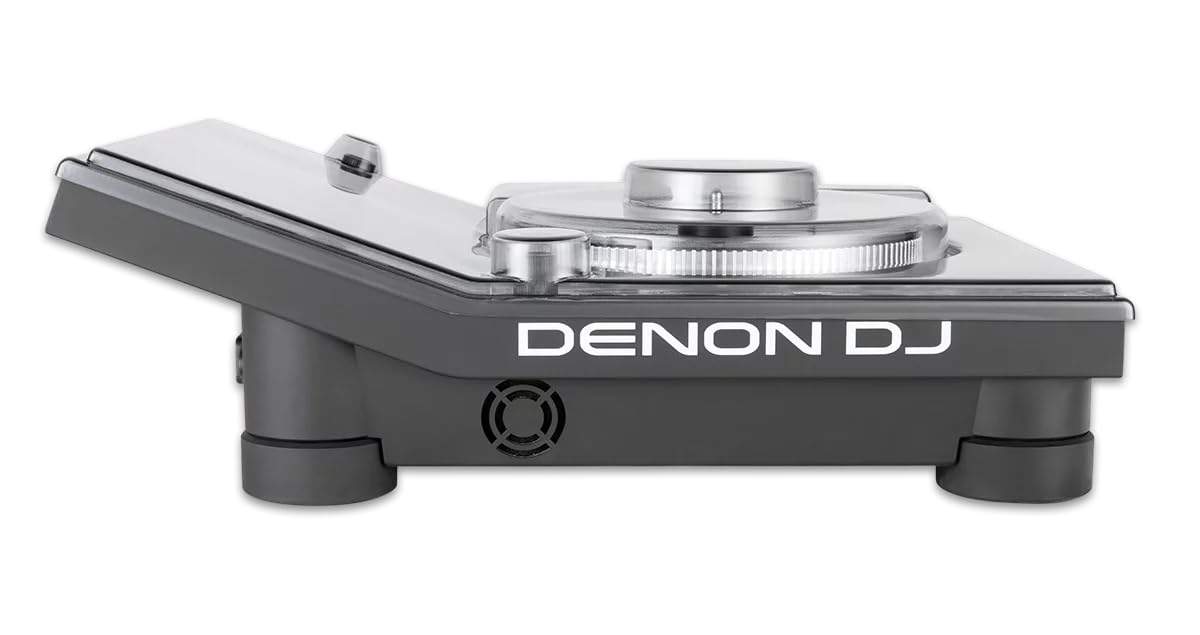 Decksaver Protective Cover for Denon DJ Media Players - Durable Dust & Scratch Shield for SC5000, SC6000, X1800 - Ideal for DJ Gigs, Studio Use & Travel