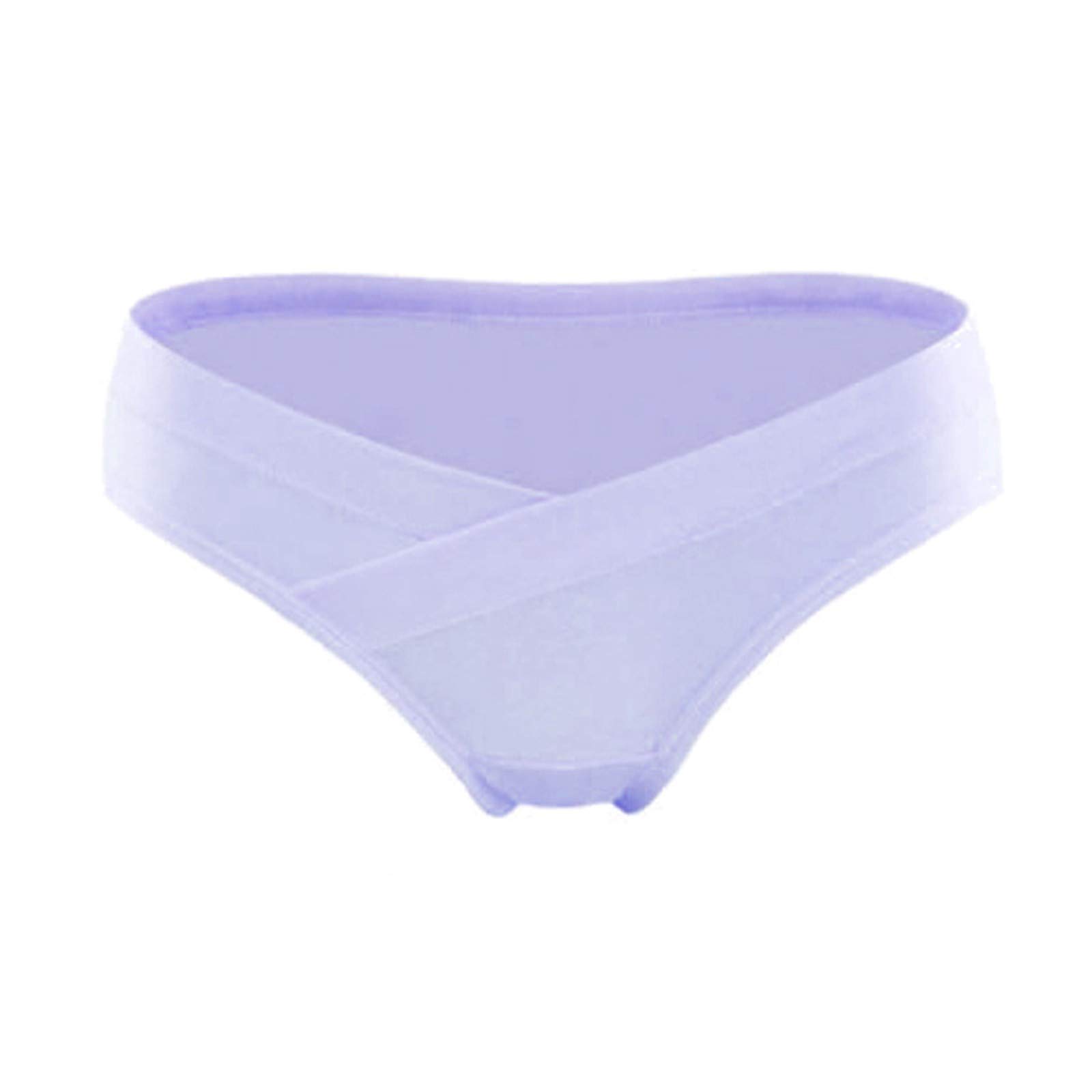 **Maternity Cotton Seamless V-Shaped Low Waist Postpartum Panties & Nursing Bras - Comfortable for Pregnancy & Breastfeeding**    *(Use for daily wear, maternity support, postpartum recovery, and nursing convenience)*
