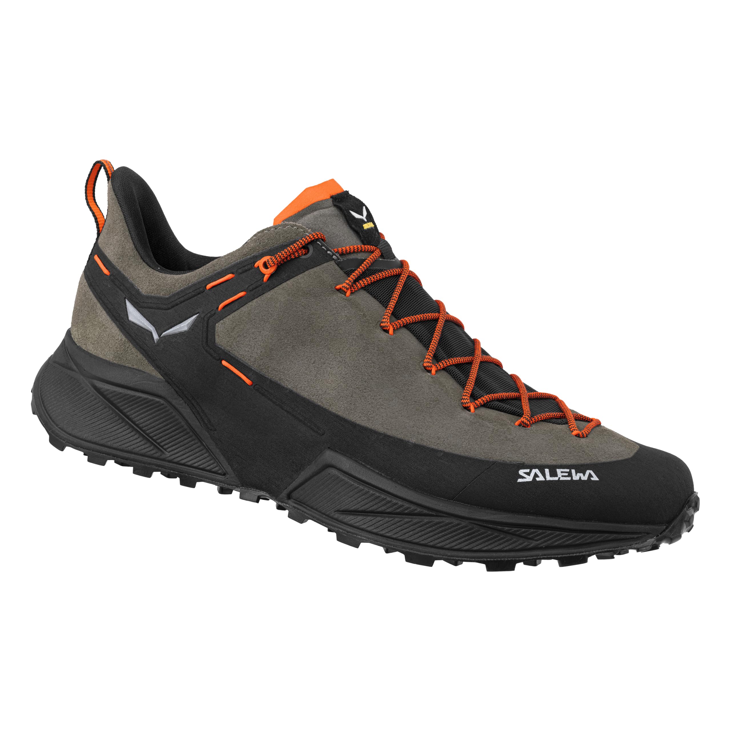 Salewa Men's Dropline Leather Hiking Shoes - Lightweight Comfortable Trail Running Shoes for Speed Hiking & Outdoor Adventures | Perfect for Mountain Trekking, Backpacking & Day Hikes