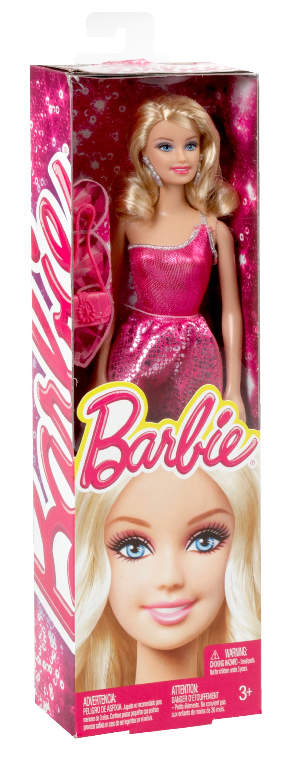Barbie Glitz Doll with Sparkling Pink Dress - Perfect for Birthday Gifts, Collectors & Playtime Fun
