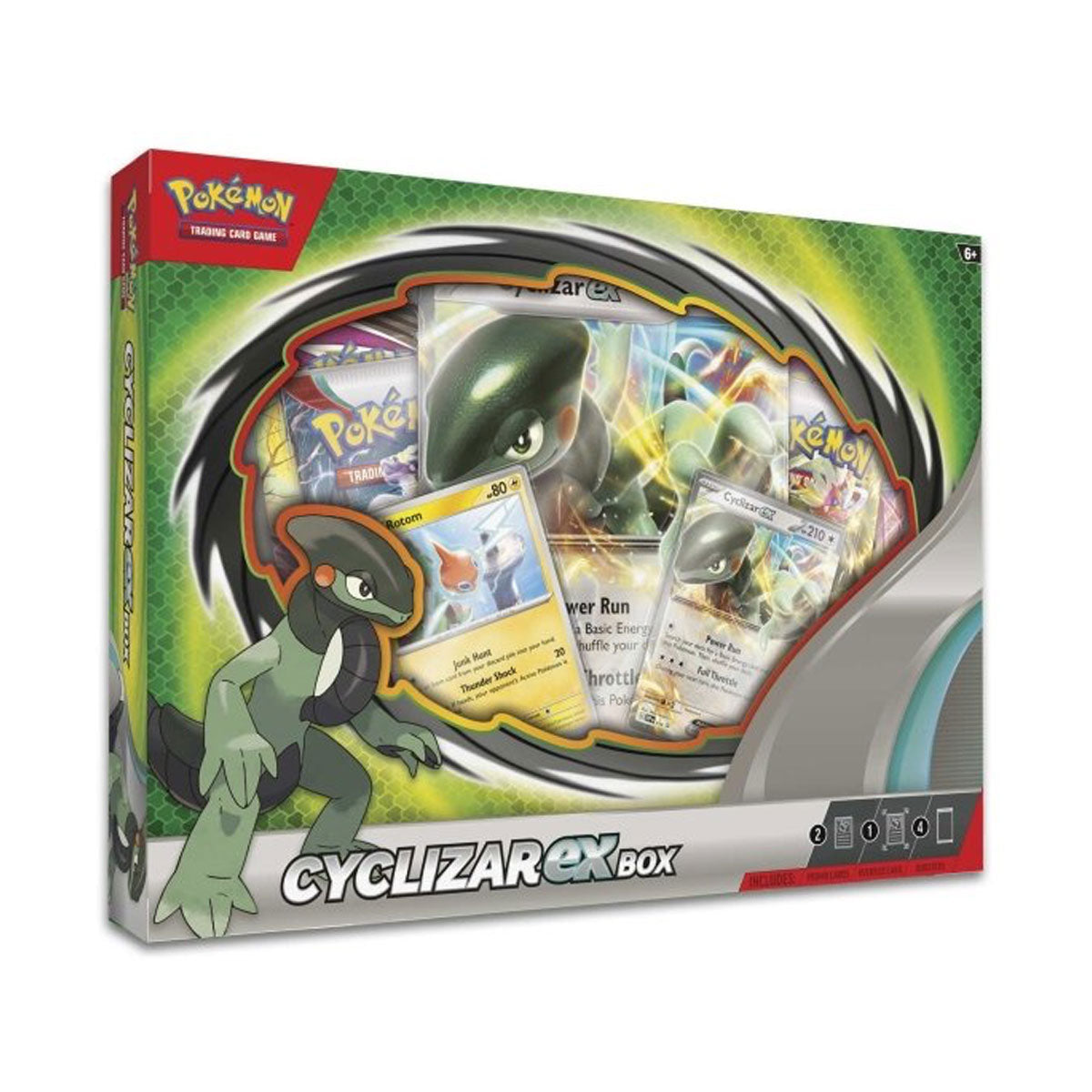Pokemon TCG Cyclizar ex Box - 36 Booster Packs, Exclusive Promo Card & Collectible Sleeves | Perfect for Tournaments, Gifts & Pokemon Card Collectors