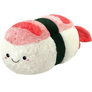 15-Piece Shrimp Sushi Squishy Toy Set - Soft Plush Stress Relief Toys for Kids & Adults - Perfect for Anxiety Relief, Birthday Gifts & Kawaii Home Decor