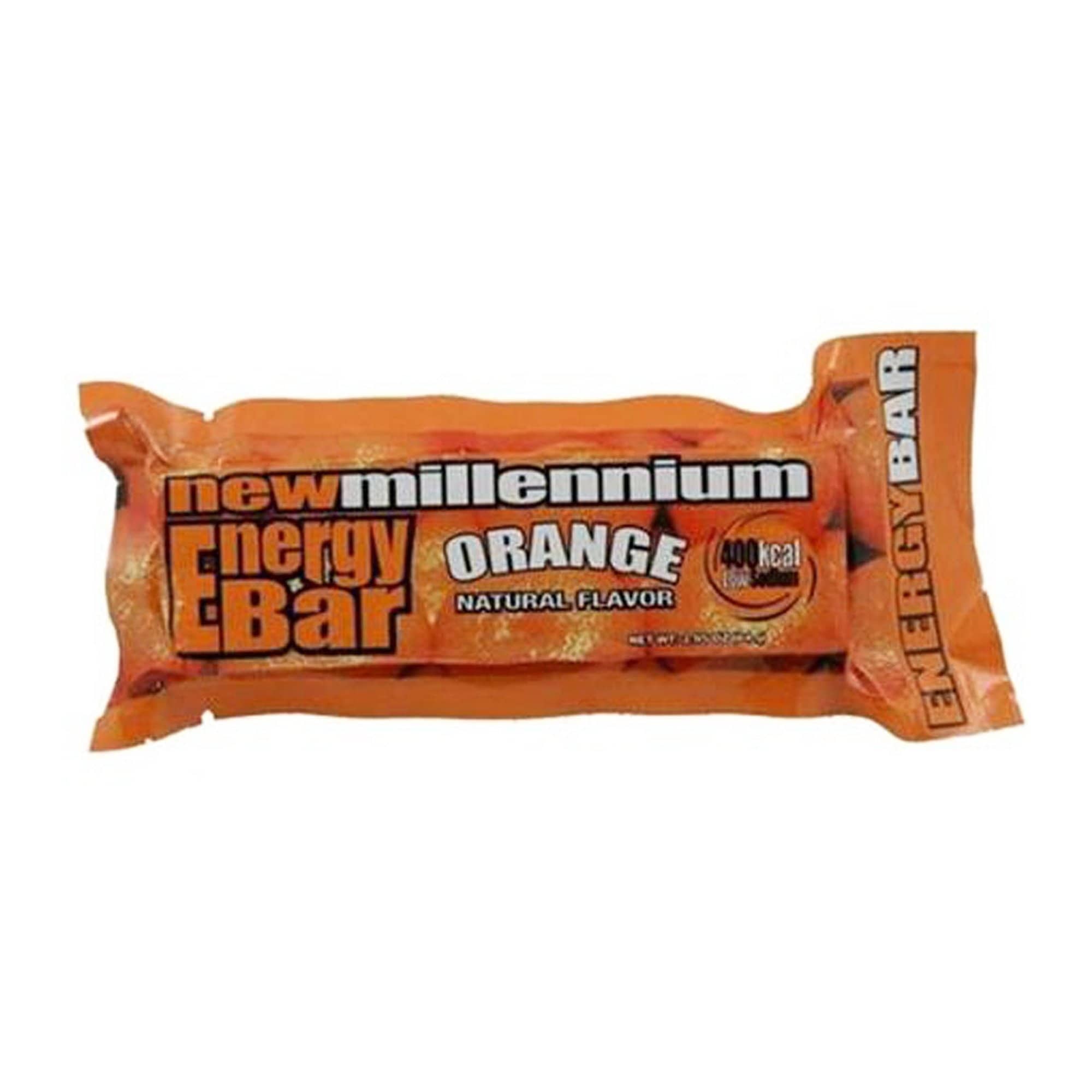 400 Calorie SOS Millennium Emergency Ration Bars - Orange Flavor - 5-Year Shelf Life Survival Food for Camping, Hiking & Disaster Preparedness