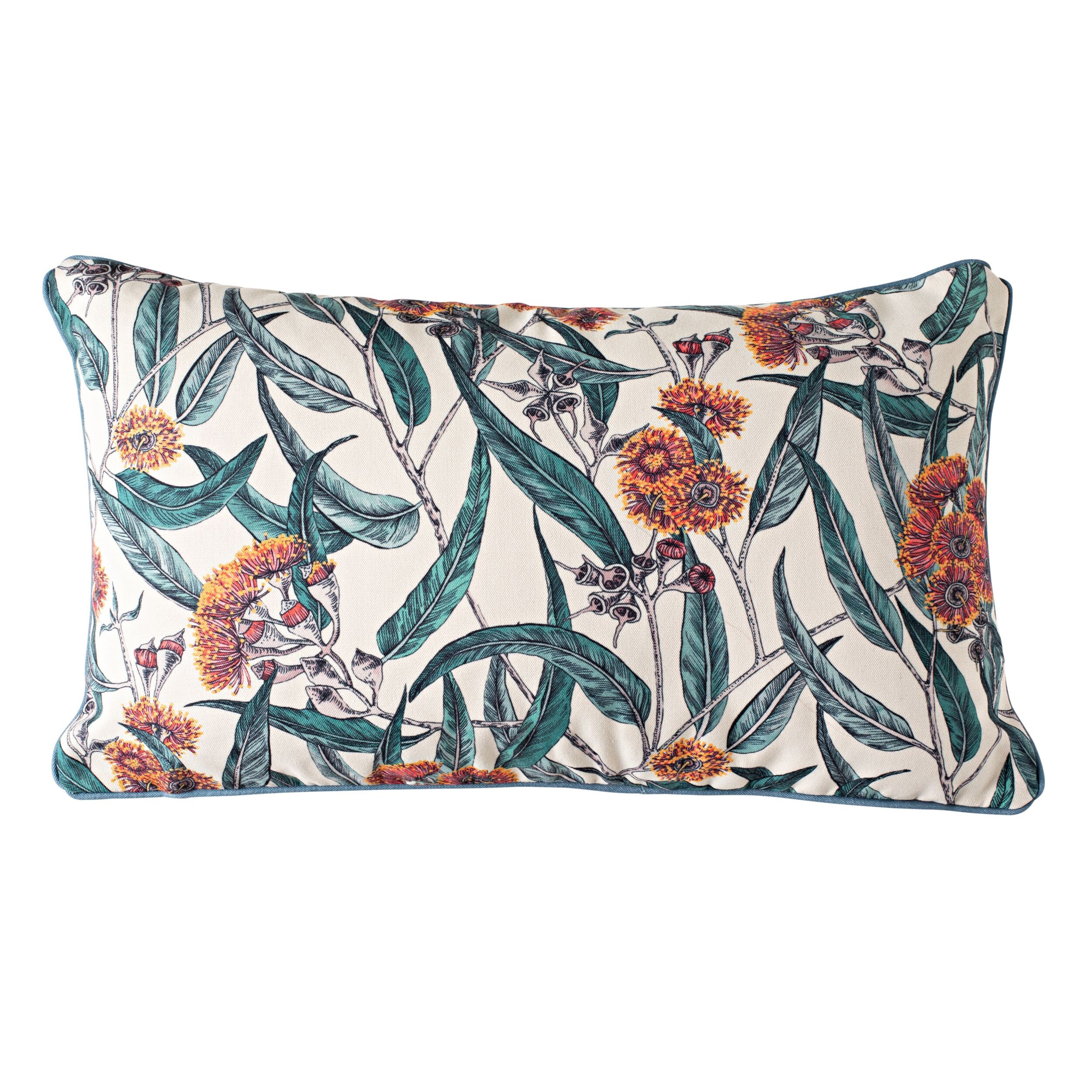 Premium Aruba Outdoor & Indoor Orange Gum Nut Cushion 70x40cm - Waterproof & Durable for Patio, Garden, Poolside & Living Room Decor