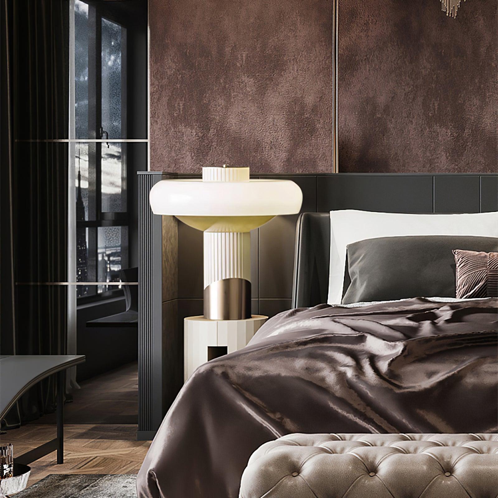 Ilayda Modern Table Lamp - Stylish Bedside & Living Room Lighting for Home Decor - Perfect for Reading, Relaxing, and Creating Ambiance